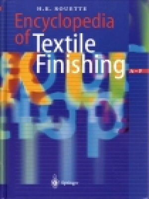 cover image of Encyclopedia of Textile Finishing